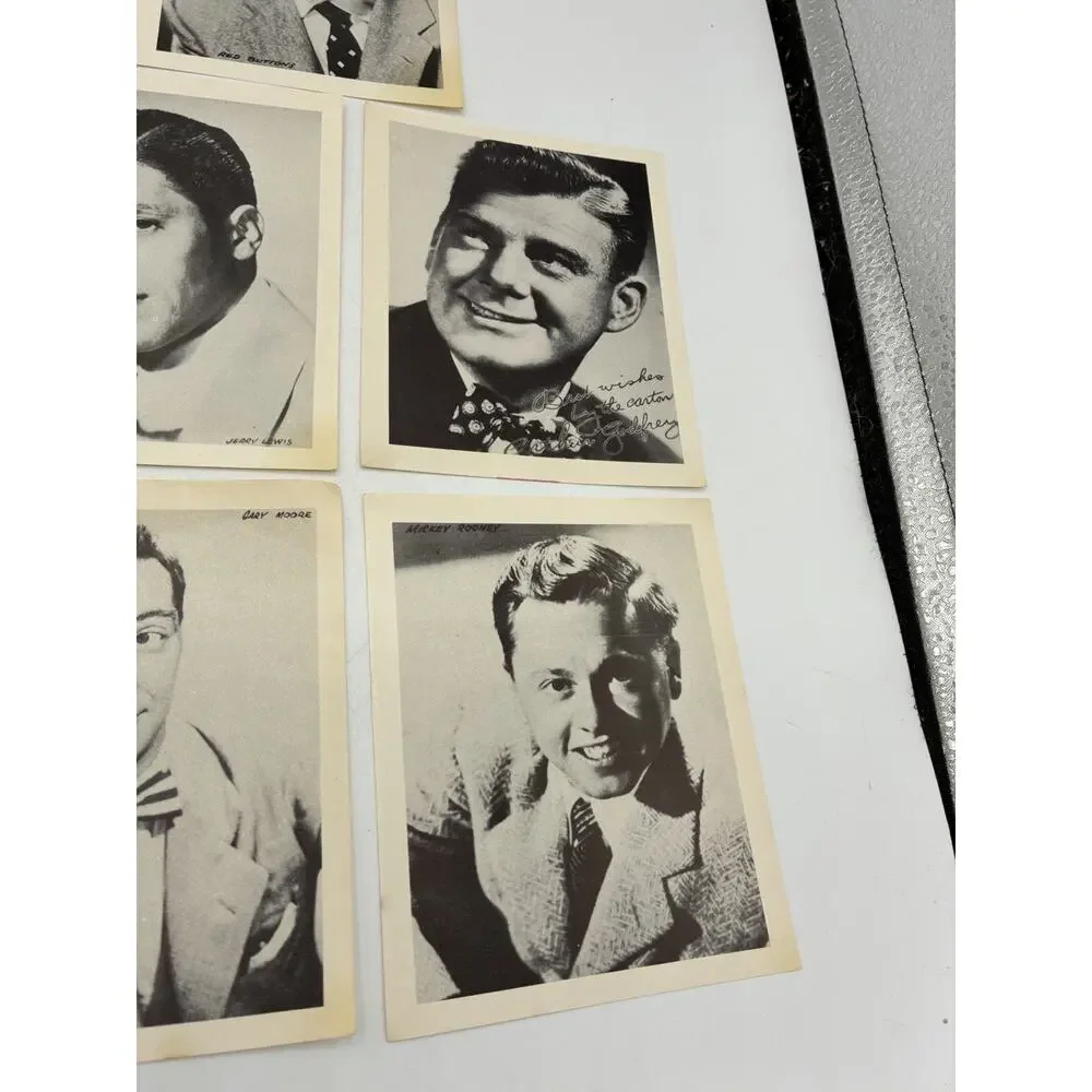 Vintage Arcade Card Lot – 11 Golden Age Comedy & TV Personalities